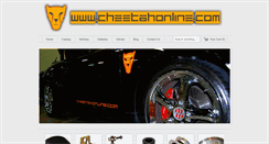 Desktop Screenshot of cheetahonline.com